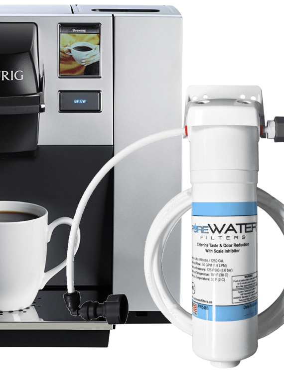 Inline Water Filter Kit for Refrigerators and Ice Makers PureWater