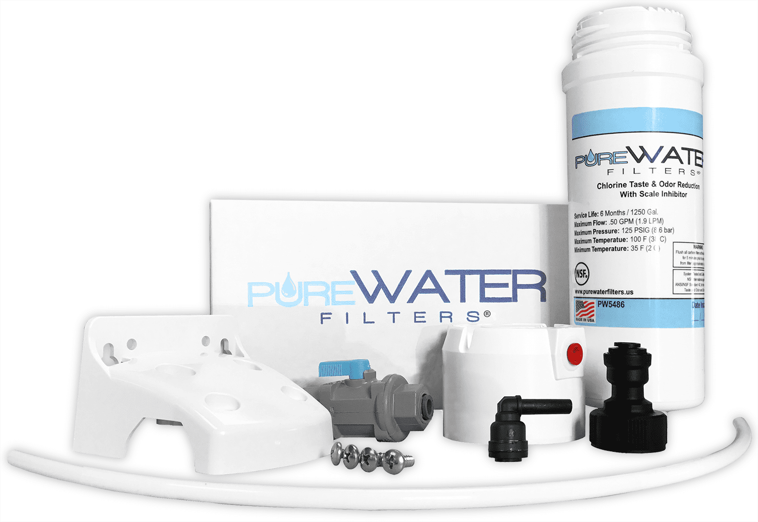 PureWater Filters Keurig KQ8 Q5486 KQ8A Water Filter Kit for B150, B150P, K150, K150P, B155, K155, K3000, K3000SE, B3000, B3000SE