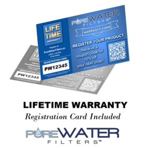 PureWater Filters Warranty Card