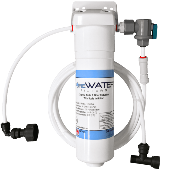 Fitting for Direct Water Line Hookup with Elbow for Keurig Commercial