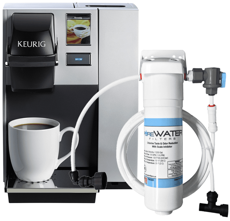 Keurig K150 with Direct Water Line Plumb & Filter Kit ...